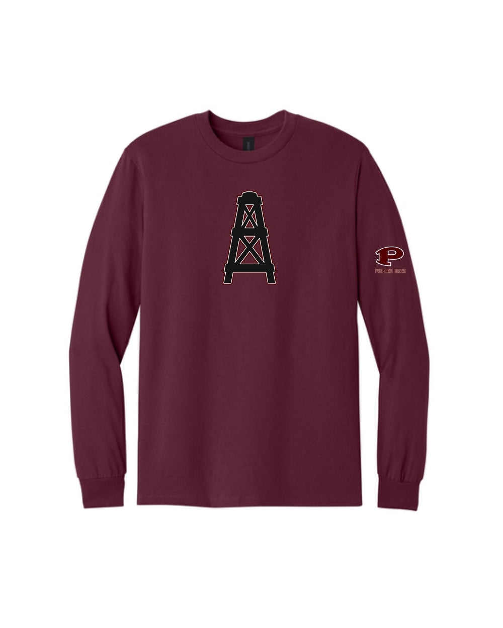 PHS Spirit Wear - Oiler Rig Cotton Long Sleeve T-Shirt