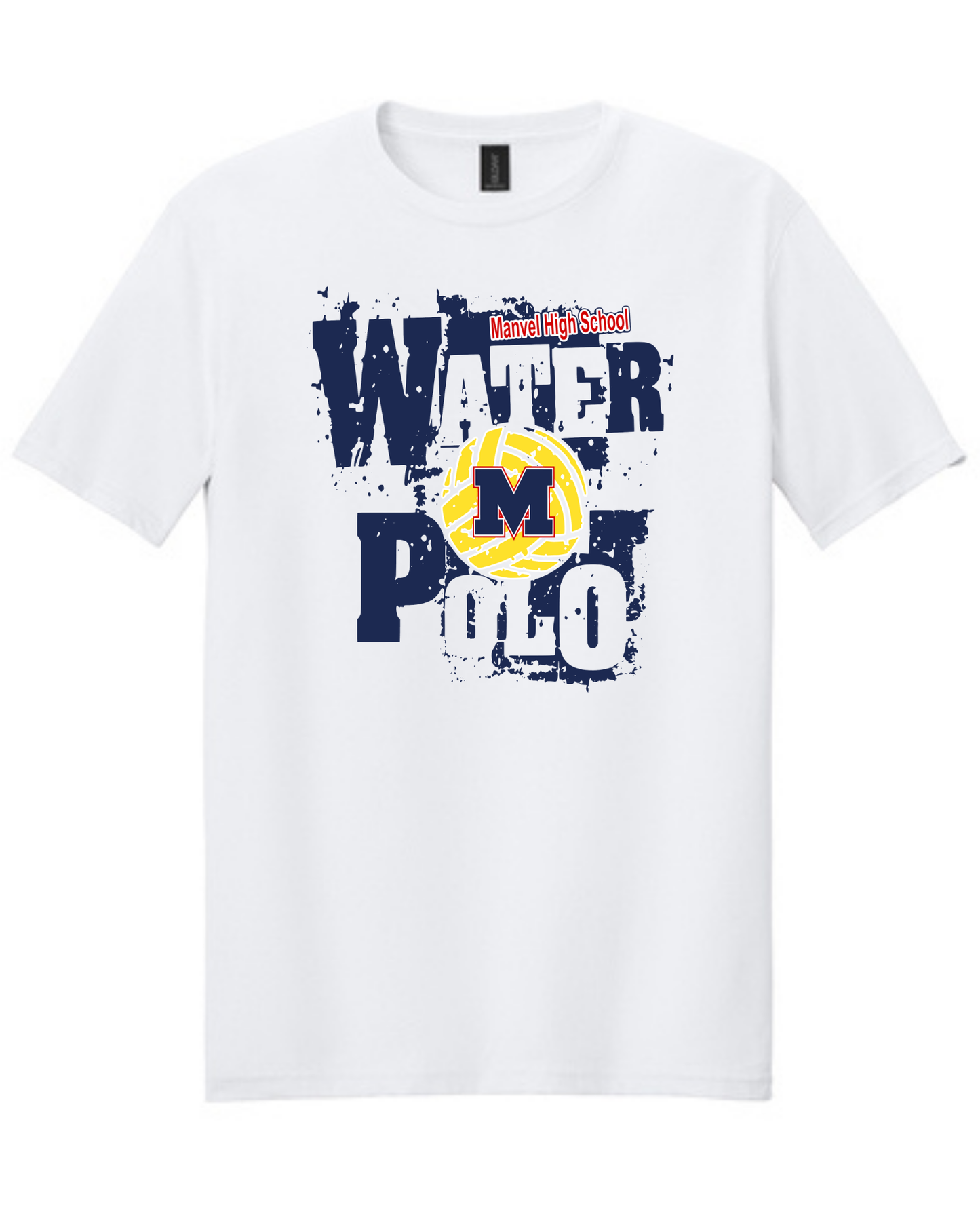 Manvel Water Polo- Mavericks Water Polo Cotton Tee