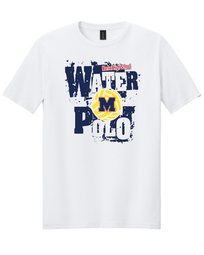 Manvel Water Polo- Mavericks Water Polo Cotton Tee