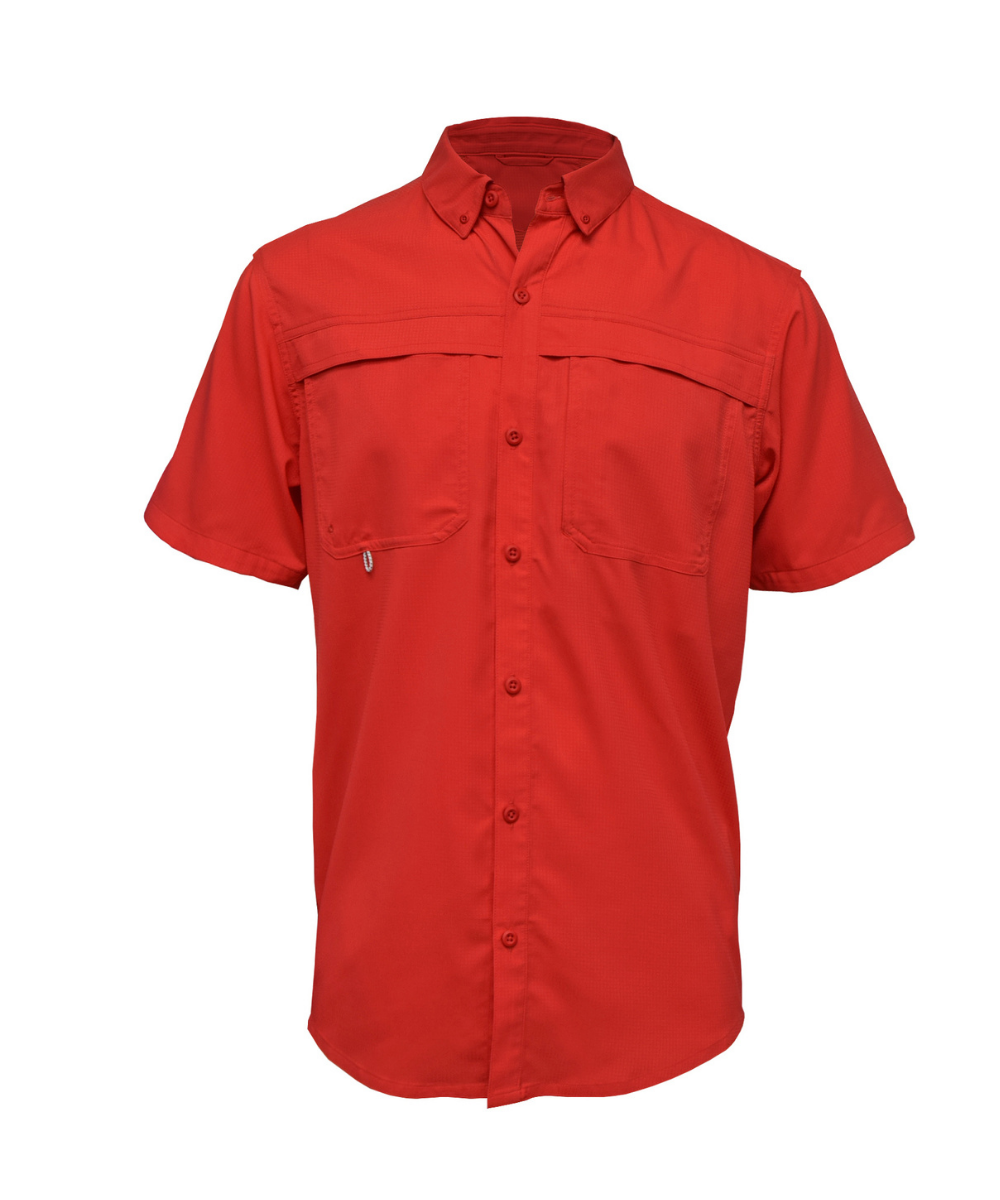 BAW Adult Short Sleeve Fishing Shirt