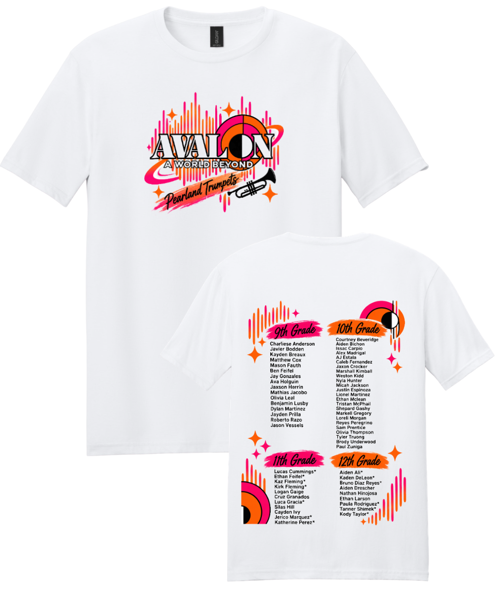 PHS BAND- Trumpets Avalon Tee 2026