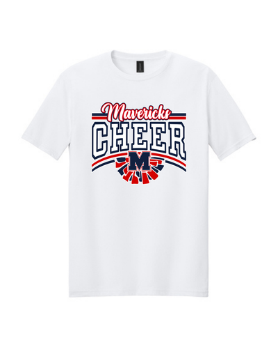 Manvel Cheer - Maverick Cheer Cotton Tee