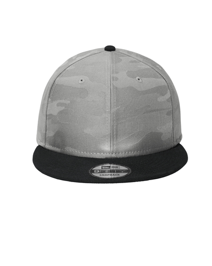 New Era® Camo Flat Bill Snapback Cap