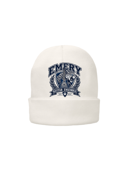 Emery Weiner Guitar Ensemble- Embroidered Traditional Fleece Lined Beanies