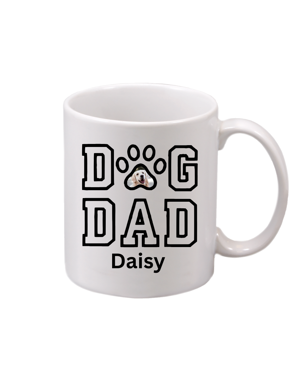 Gift- Dog Dad Ceramic Coffee Mug