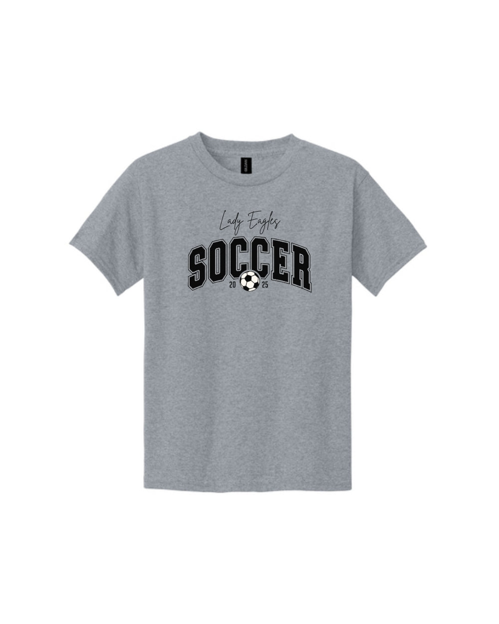McNair Jr. High - Lady Eagles Soccer Cotton Tee Shirt