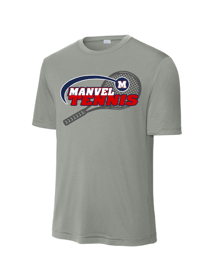 Manvel Tennis-  Manvel Tennis Short Sleeve Performance Tee