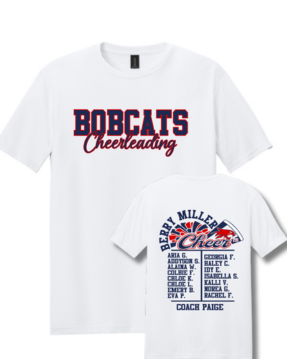 Berry Miller Cheer- Bobcats Cheerleading 2026 Cotton Tee
