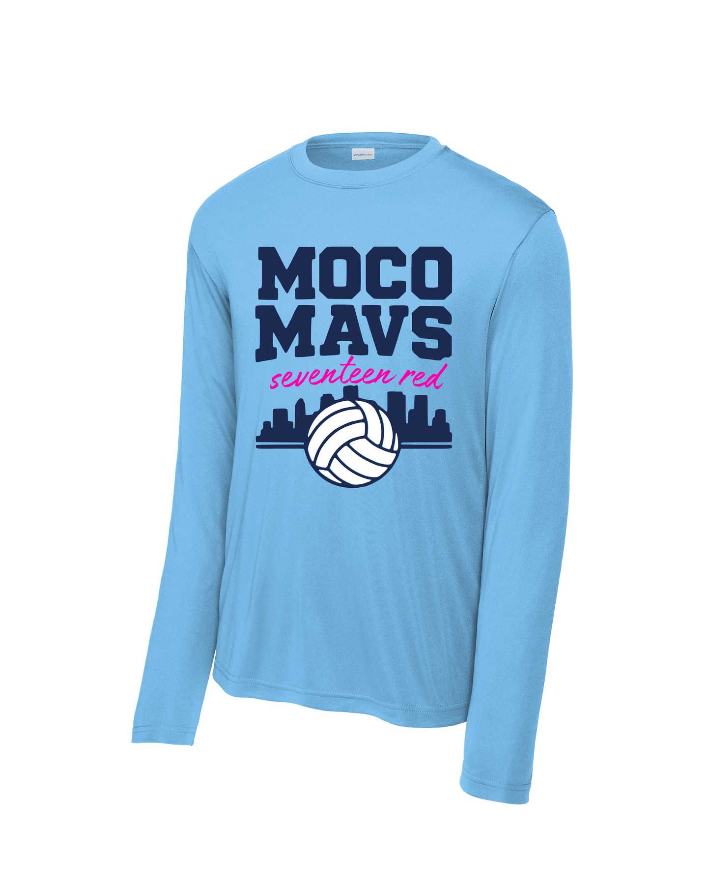 Moco Mavs - Seventeen Red Performance Tee