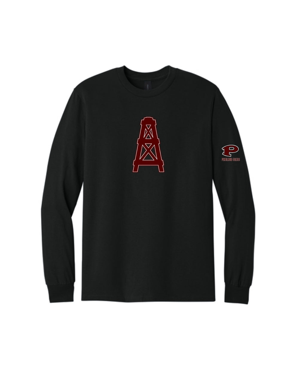 PHS Spirit Wear - Oiler Rig Cotton Long Sleeve T-Shirt