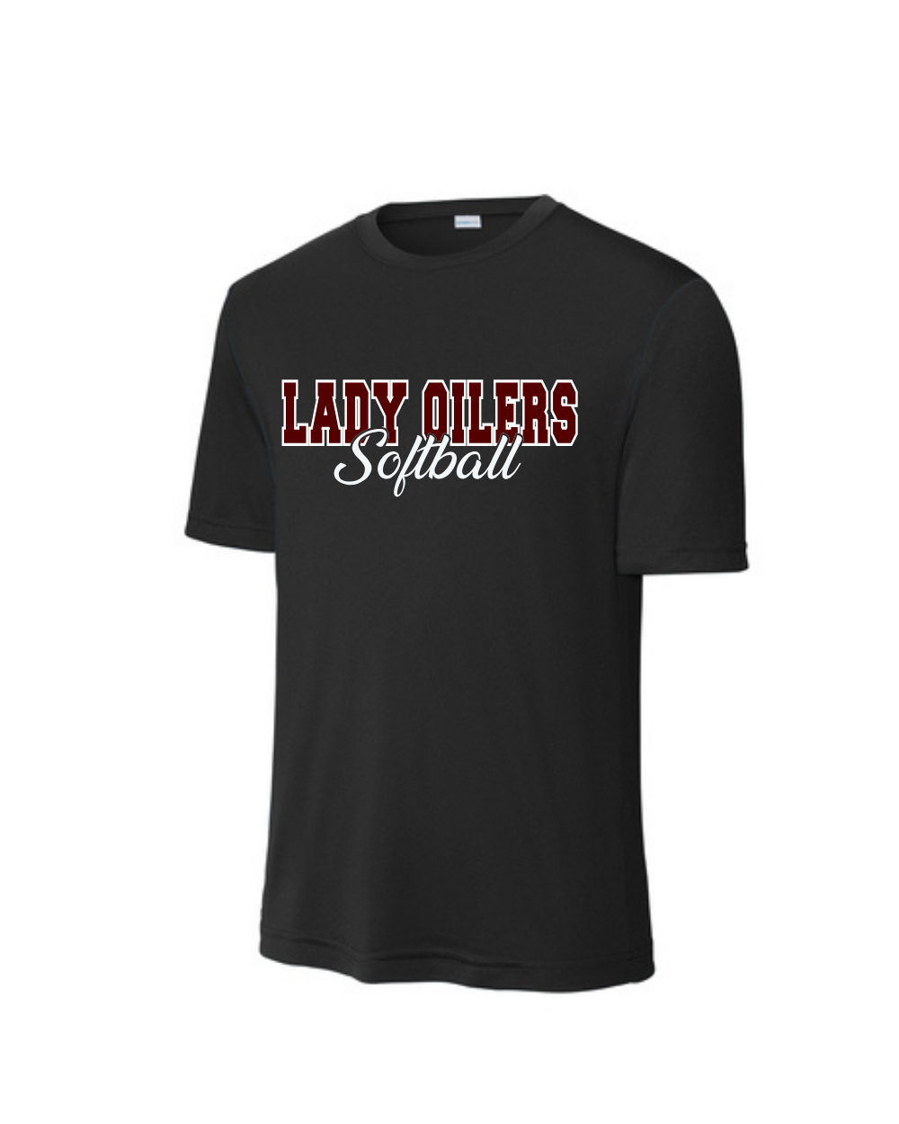 PHS Softball- Lady Oilers  Softball Short Sleeve Performance Tee