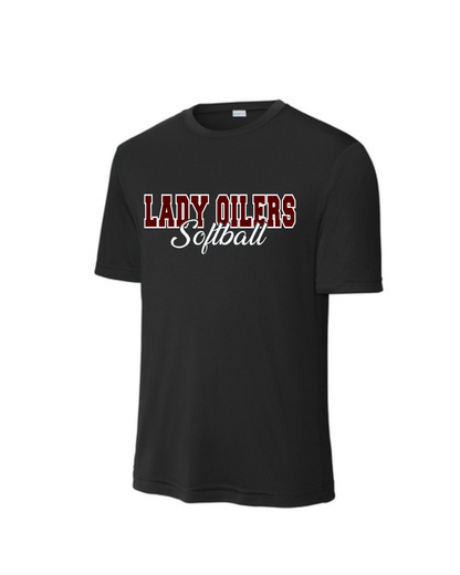 PHS Softball- Lady Oilers  Softball Short Sleeve Performance Tee