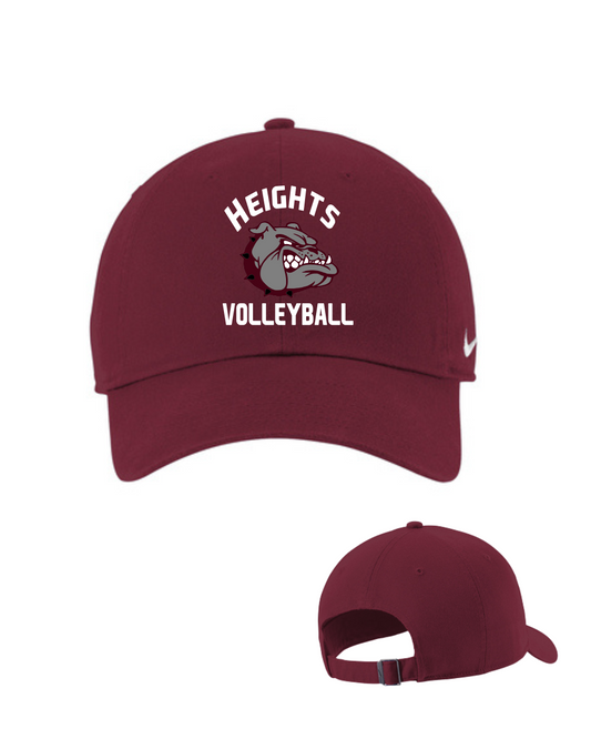 Heights Volleyball- Heights Volleyball Nike Heritage Cap- Maroon