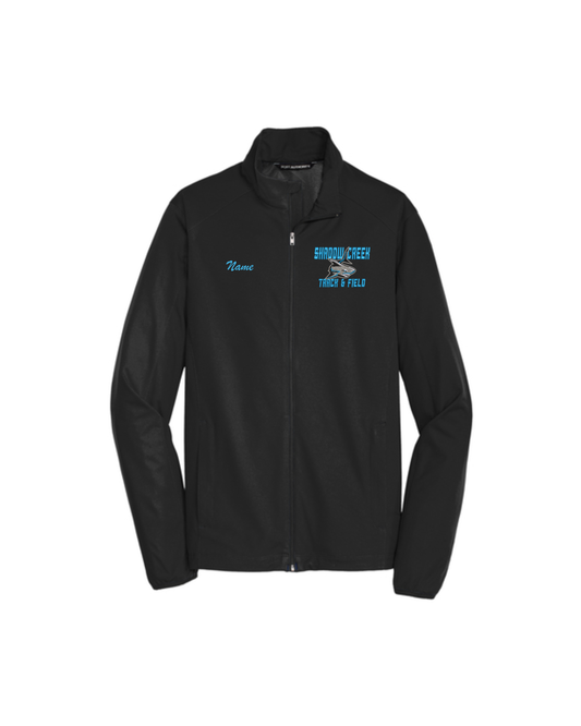 Shadow Creek HS - Embroidered Track & Field Soft Shell Jacket