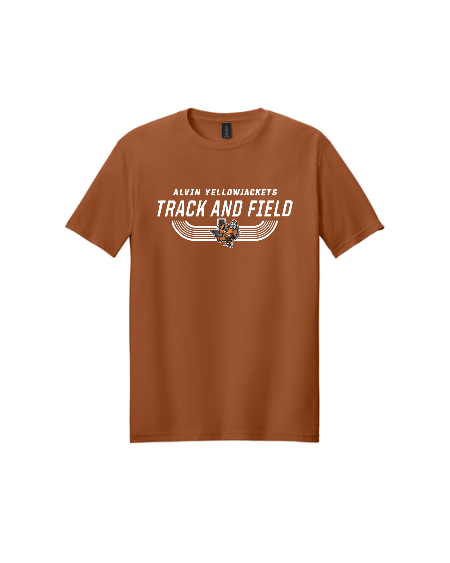 Alvin HS Track and Field- Track and Field Cotton Tee