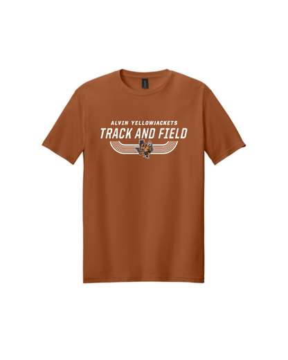 Alvin HS Track and Field- Track and Field Cotton Tee