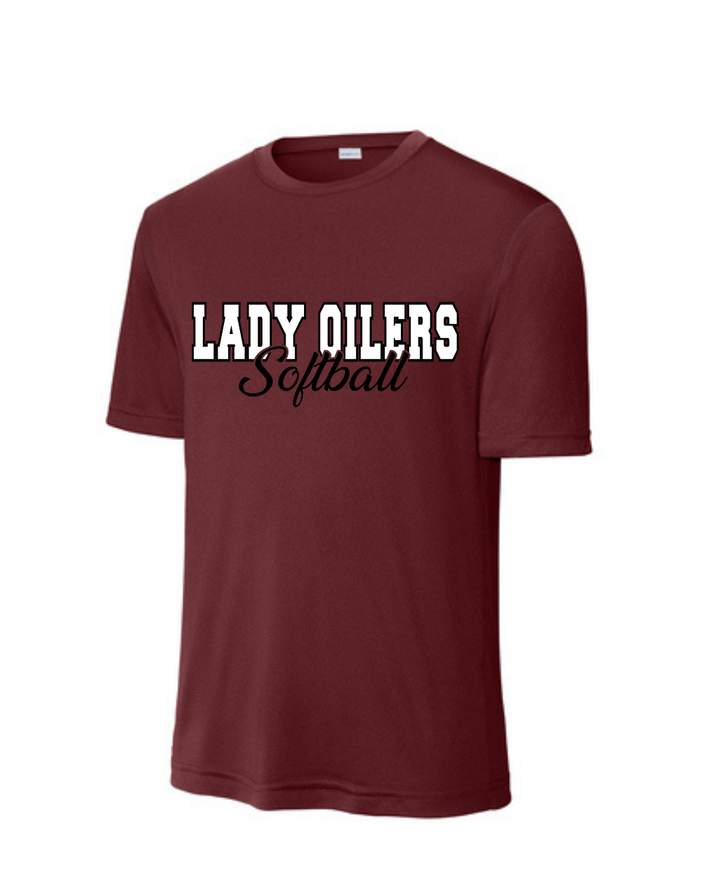 PHS Softball- Lady Oilers  Softball Short Sleeve Performance Tee