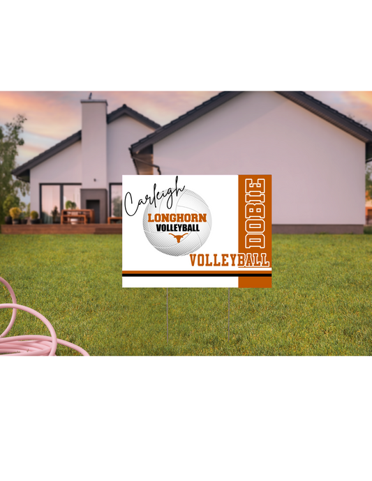 Dobie HS Volleyball - Yard Sign 2025
