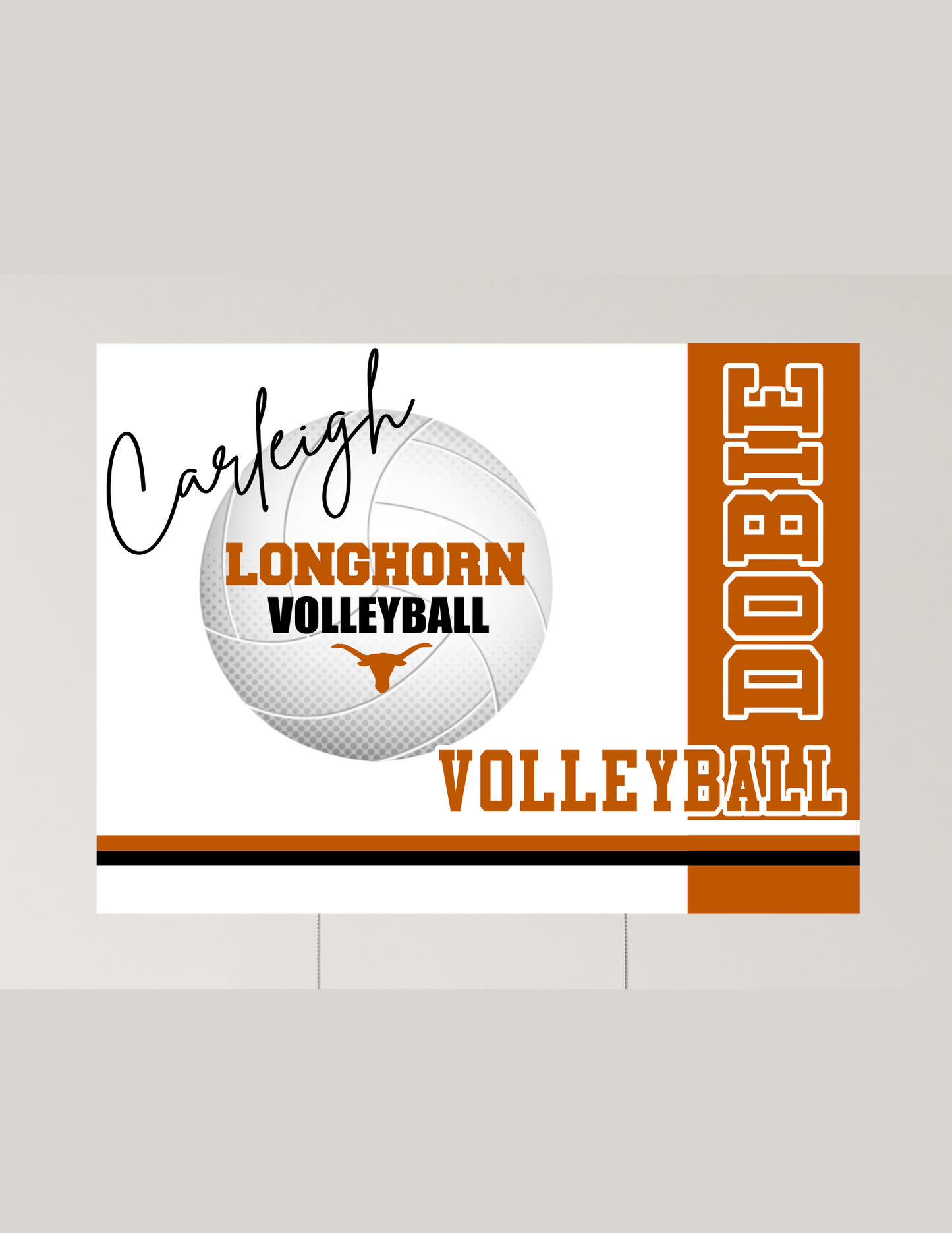 Dobie HS Volleyball - Yard Sign 2025