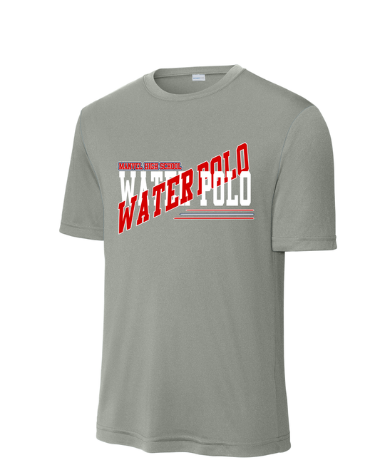 Manvel Water Polo- Cross Water Polo Short Sleeve Performance Tee