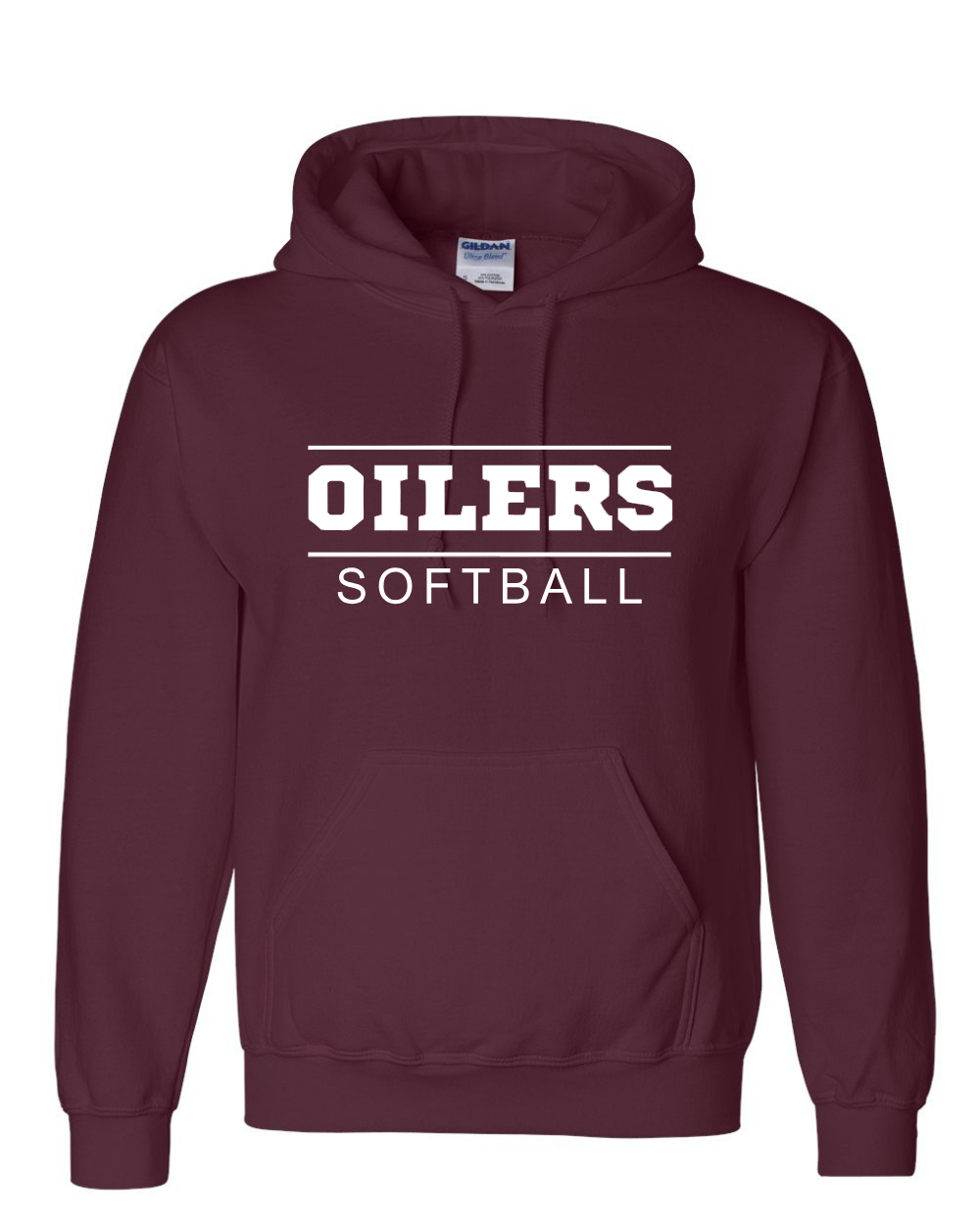 PHS Softball-Oiler Softball Cotton blend Hoodie