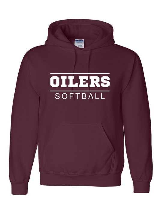 PHS Softball-Oiler Softball Cotton blend Hoodie