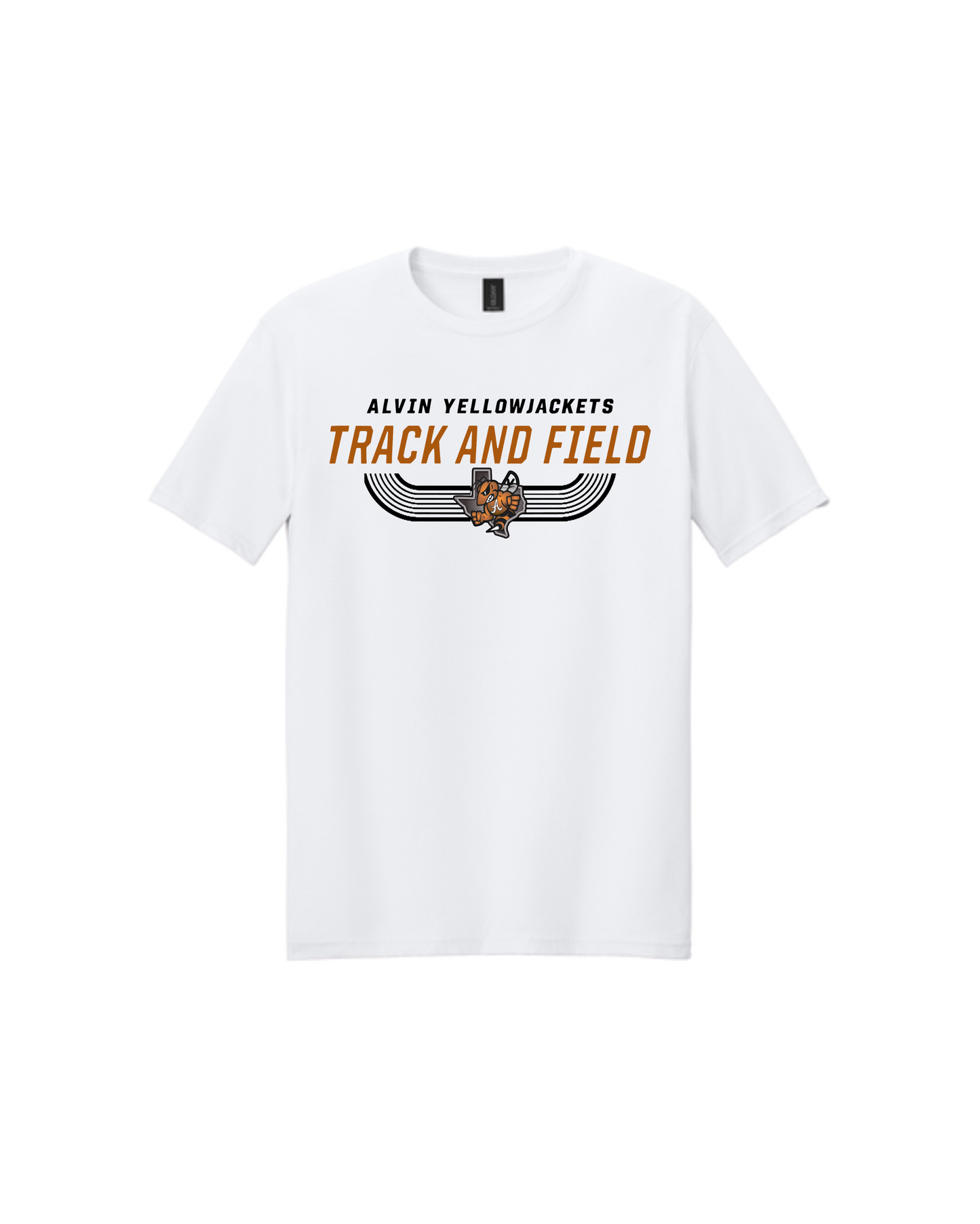 Alvin HS Track and Field- Track and Field Cotton Tee