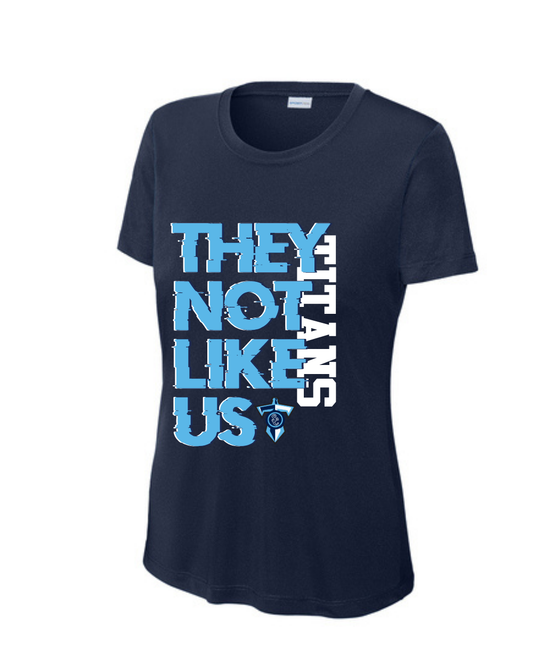 Shadow Creek Titans- TNLU Titans Ladies  Short Sleeve Performance Tee