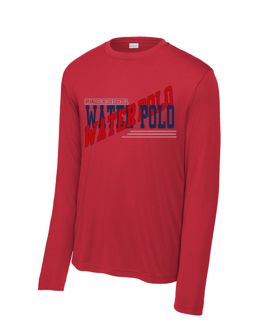 Manvel Water Polo- Cross Water Polo Long Sleeve Performance Tee