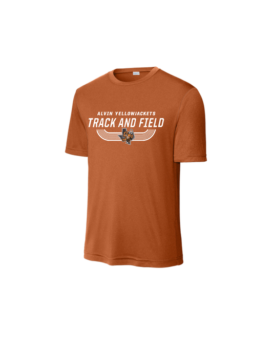 Alvin HS Track and Field- Track and Field Performance Short Sleeve Tee
