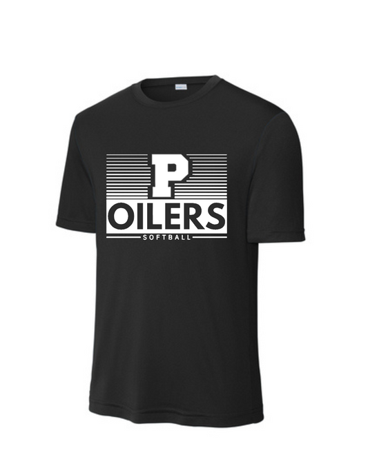 PHS Softball- P Oiler Softball Short Sleeve Performance Tee