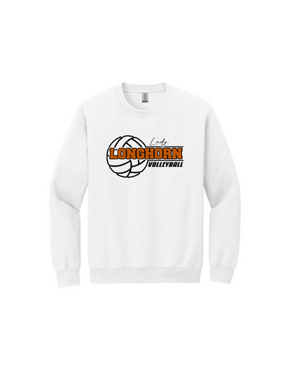 Dobie HS Volleyball- Lady Longhorn Crewneck Sweatshirt