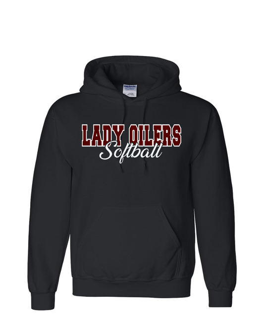 PHS Softball-  Lady Oilers Softball Cotton blend Hoodie