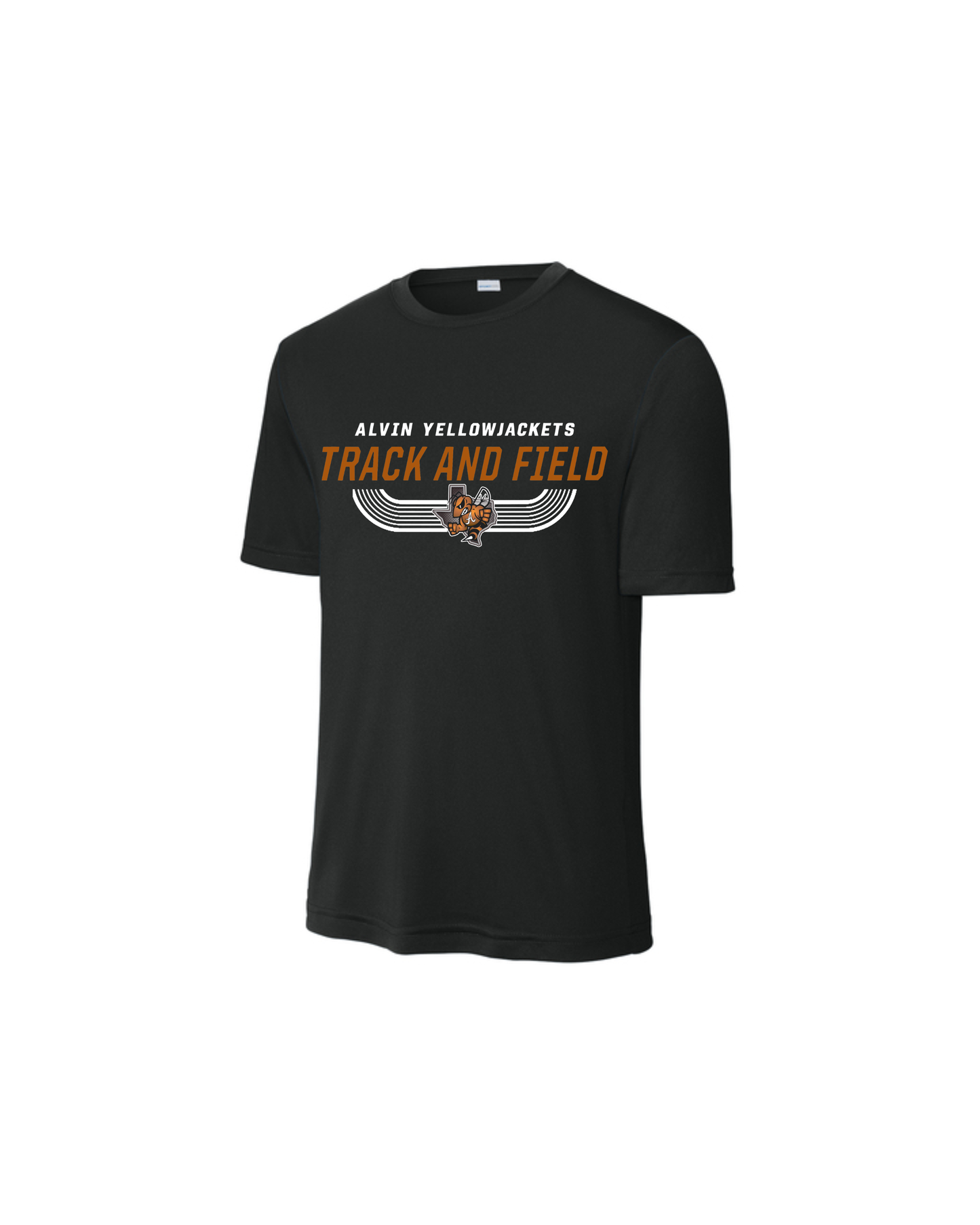 Alvin HS Track and Field- Track and Field Performance Short Sleeve Tee