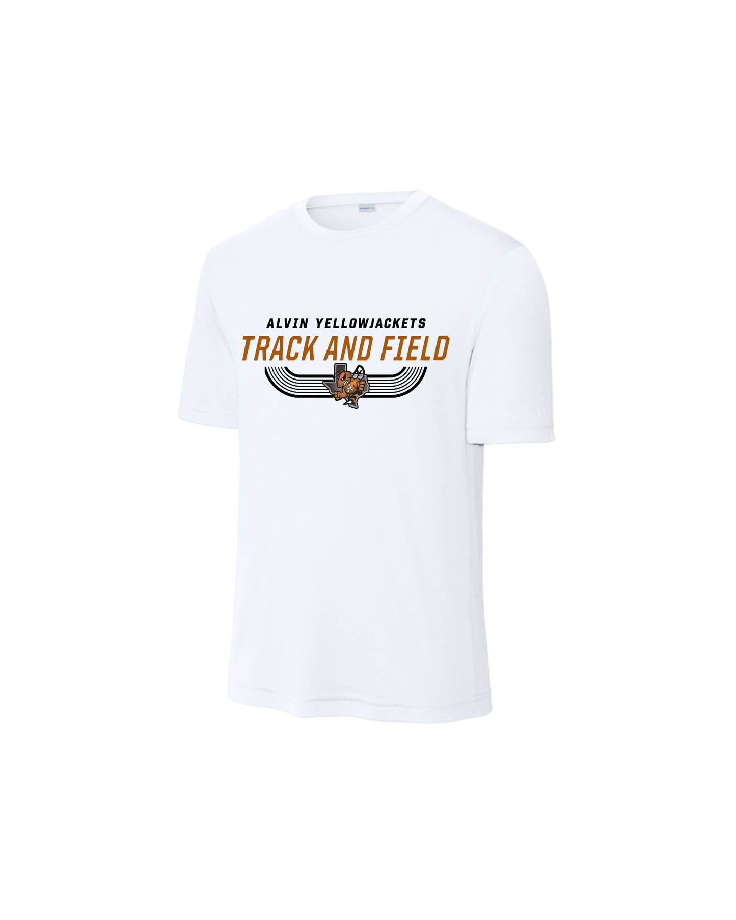 Alvin HS Track and Field- Track and Field Performance Short Sleeve Tee