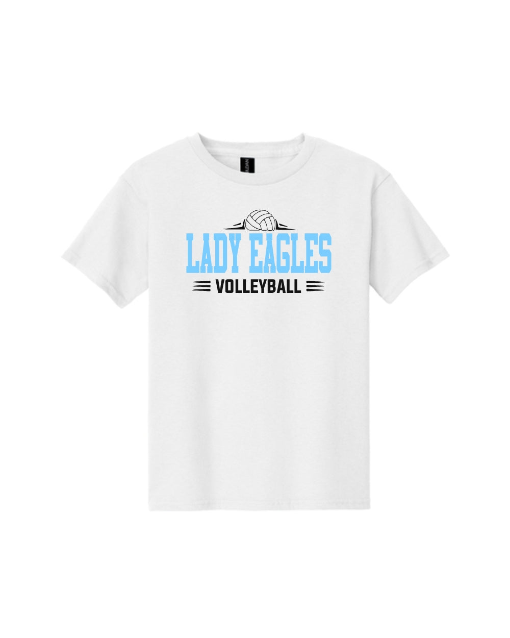 McNair Jr High - Volleyball Cotton Tee Shirt