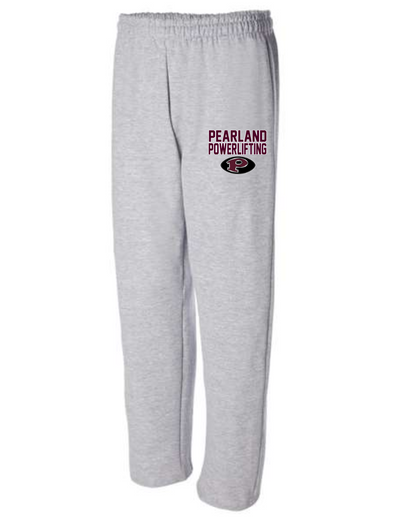 Pearland Powerlifting- PHS Logo Cotton Fleece Pants- grey