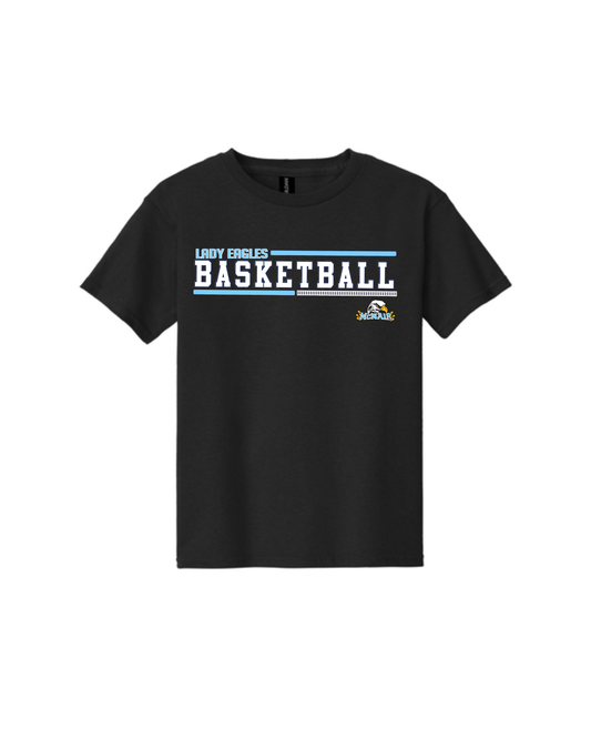 McNair Jr High - Basketball Cotton Tee Shirt