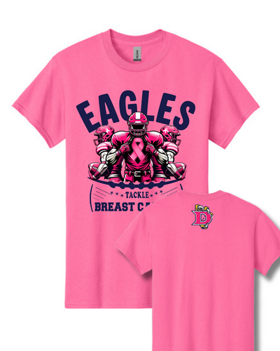 Dawson HS- Eagles Pink Out Cotton T-shirt