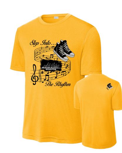 Step into the Rhythm-  Original Logo Performance Tee
