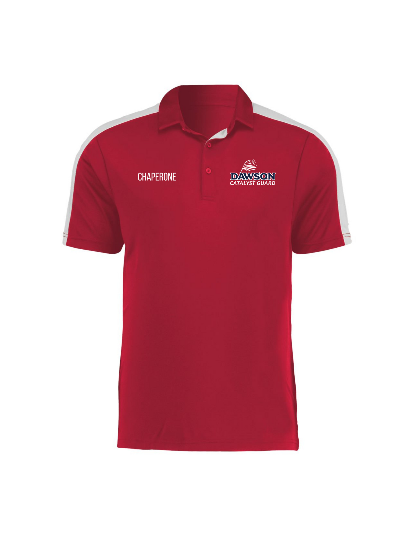 Dawson HS Band - Catalyst Guard Chaperone Embroidered Catalyst Guard Logo - Red Polo