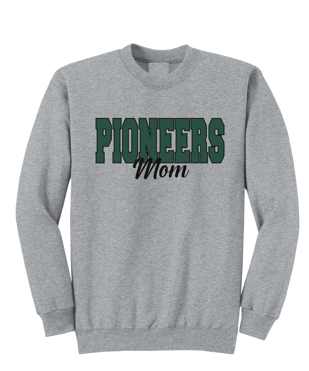 Pioneers- Embroidered Pioneers Custom Applique Crewneck