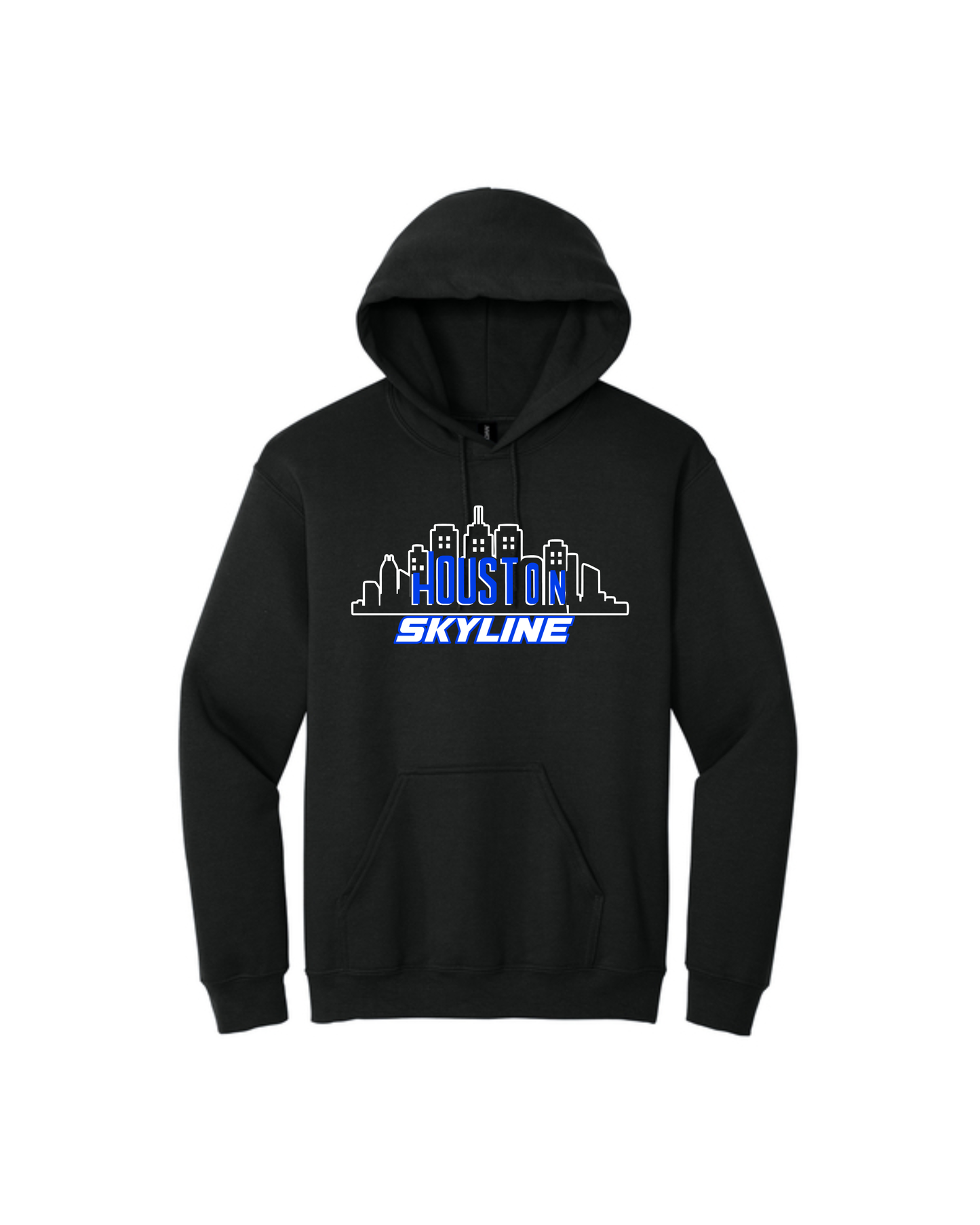 Houston Skyline - Hooded Sweatshirt