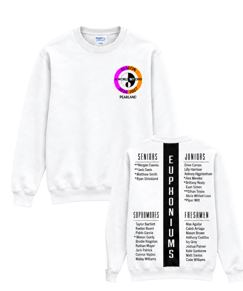 PHS Band- Euphonium Avalon Crewneck Sweatshirt 2026