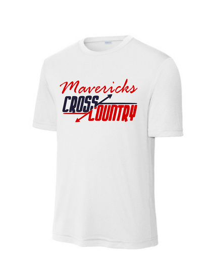 Manvel Cross Country-Mavericks Cross Country Short Sleeve Performance Tee