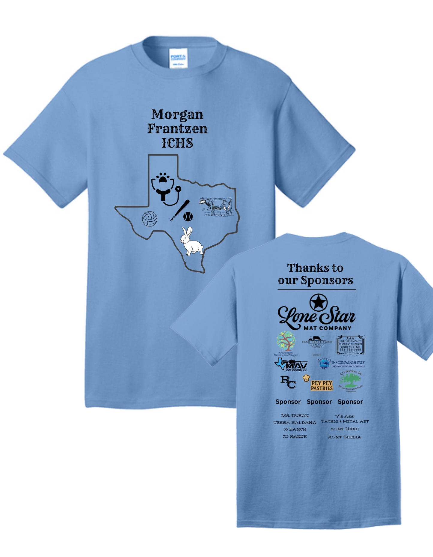 Morgan Frantzen ICHS Fundraiser