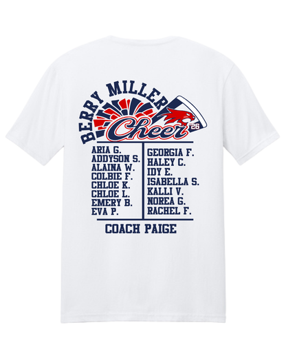 Berry Miller Cheer- Bobcats Cheerleading 2026 Cotton Tee