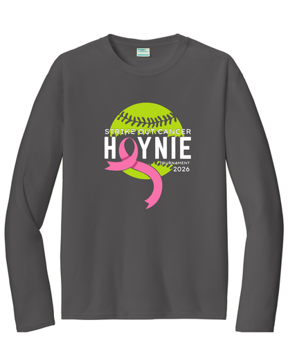 PHS Softball-Strikeout Cancer Tournament  Long Sleeve Performance Tee