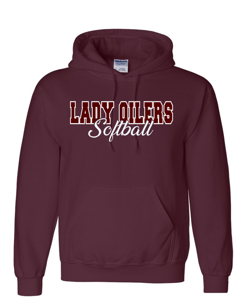 PHS Softball-  Lady Oilers Softball Cotton blend Hoodie