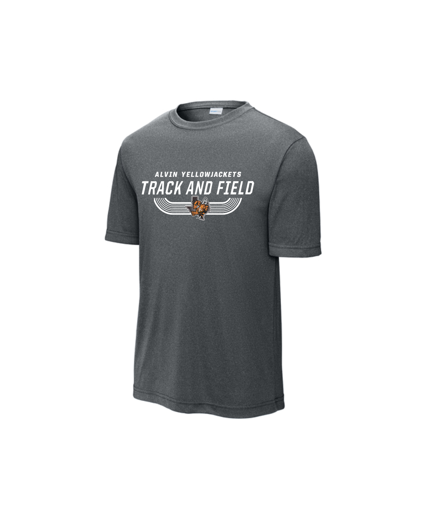 Alvin HS Track and Field- Track and Field Performance Short Sleeve Tee
